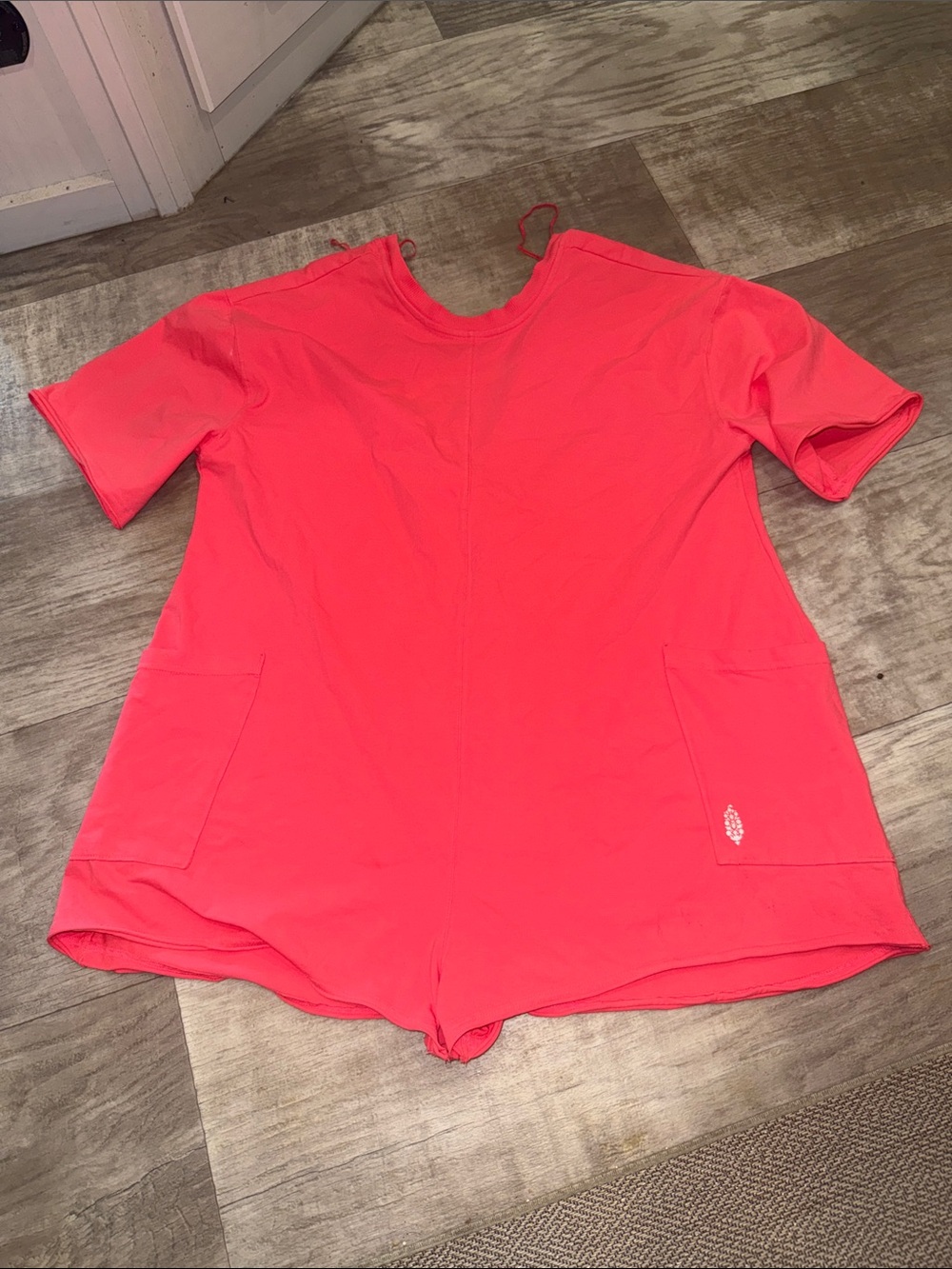 Free People Hot Shot Tee Romper